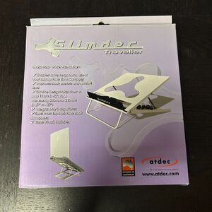 Visidec Notebook Traveller Atdec V-14T notebook stand Silver